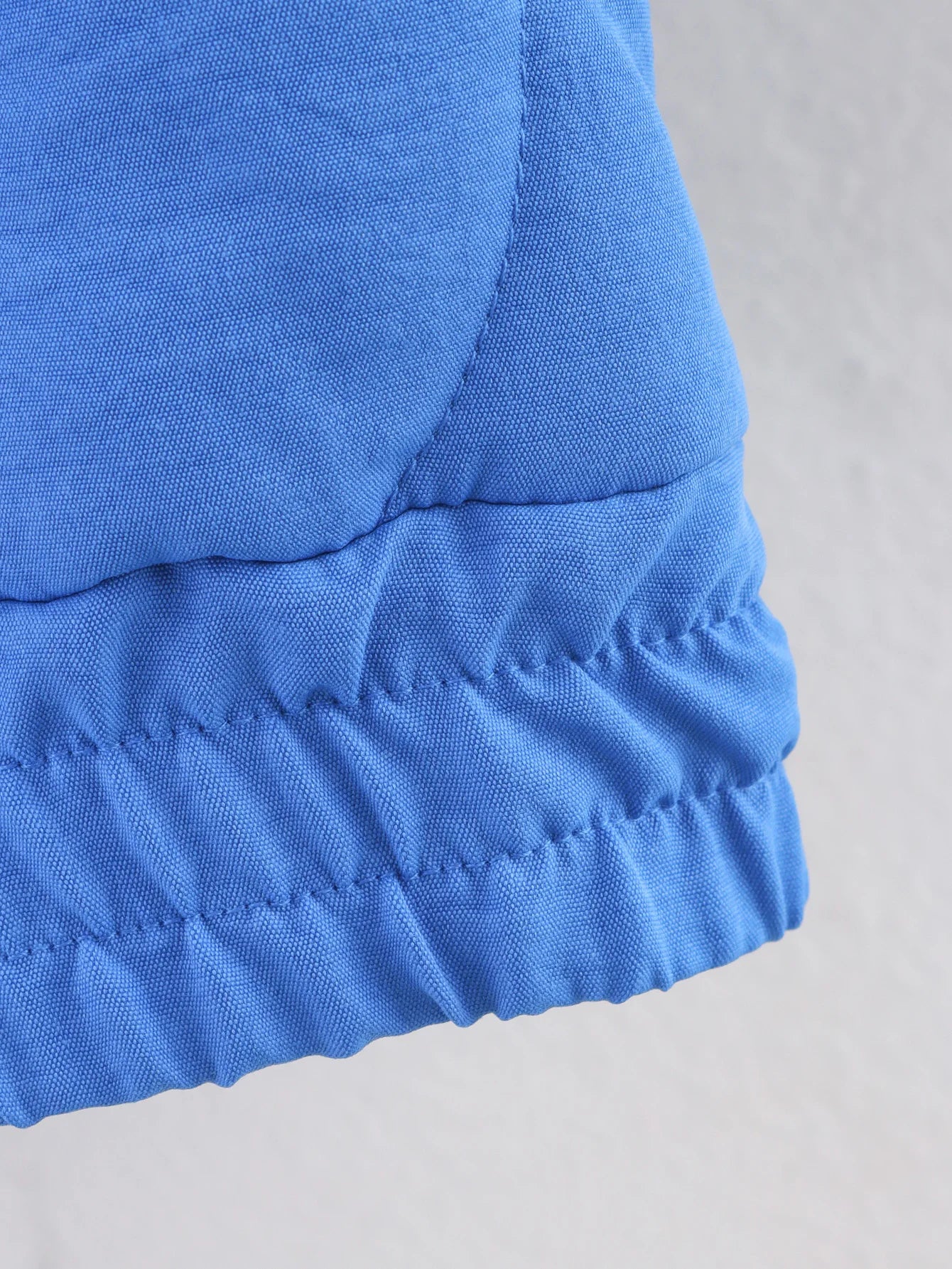 Quilted Floral Embroidery Bomber