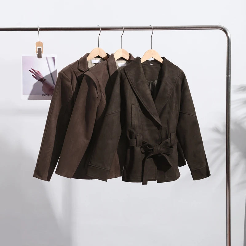 Vintage Solid Blazer