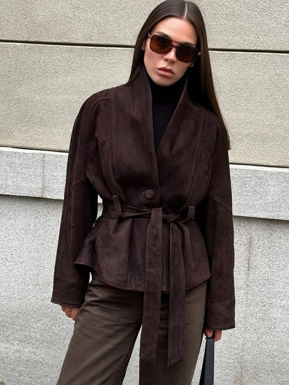 Vintage Solid Blazer