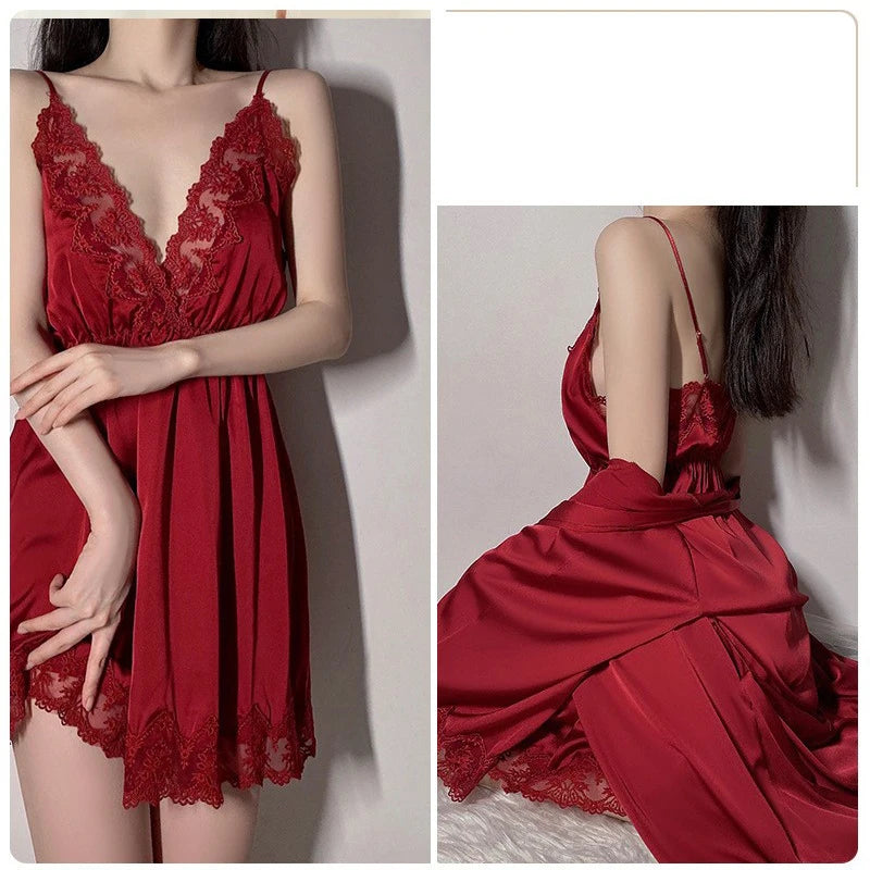 Robe Nightdress Sleepwear