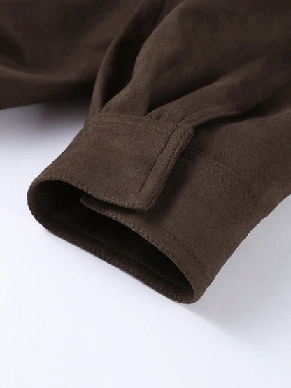 Pocket Ruched Bomber Jacket