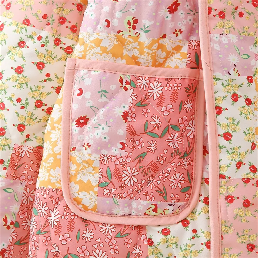 Printed Spring Cotton Bomber