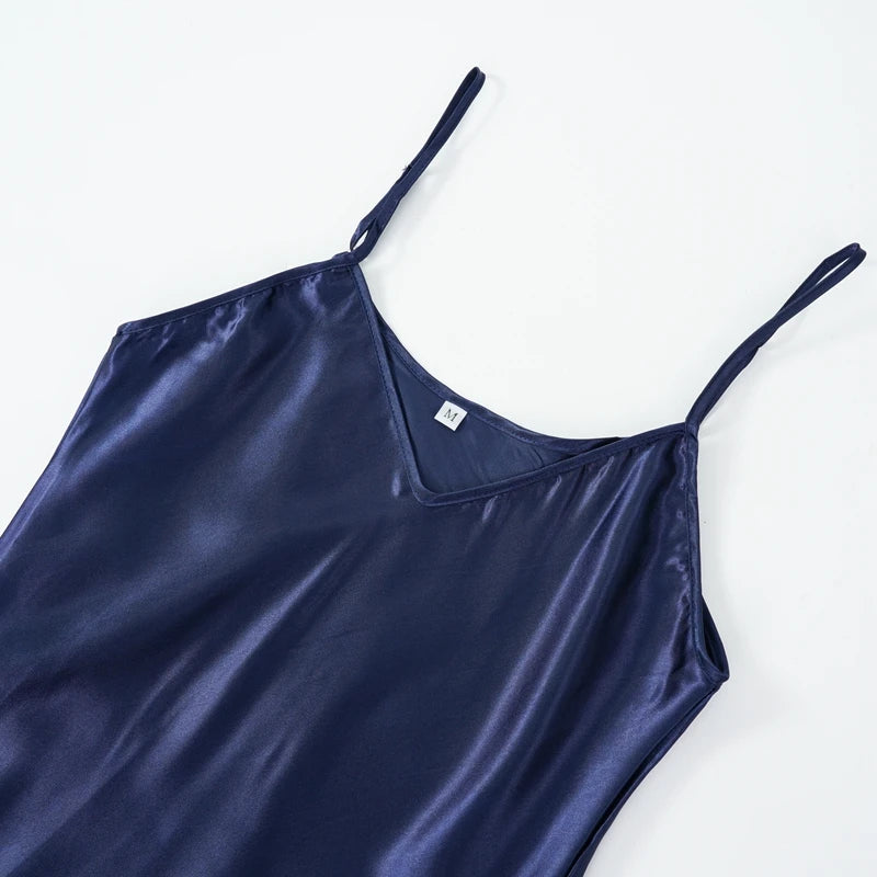 Sleeveless Nighties V-neck