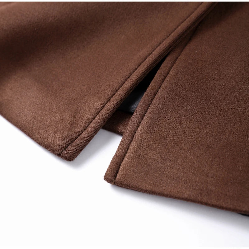 Vintage Brown Suede Blazer