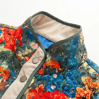 Quilted Cotton Bomber