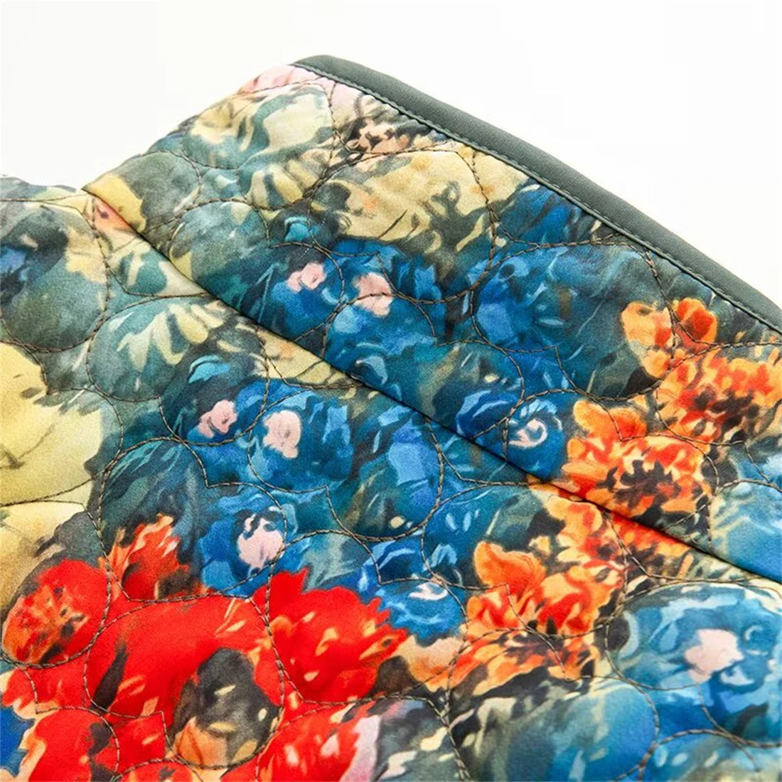 Quilted Cotton Bomber