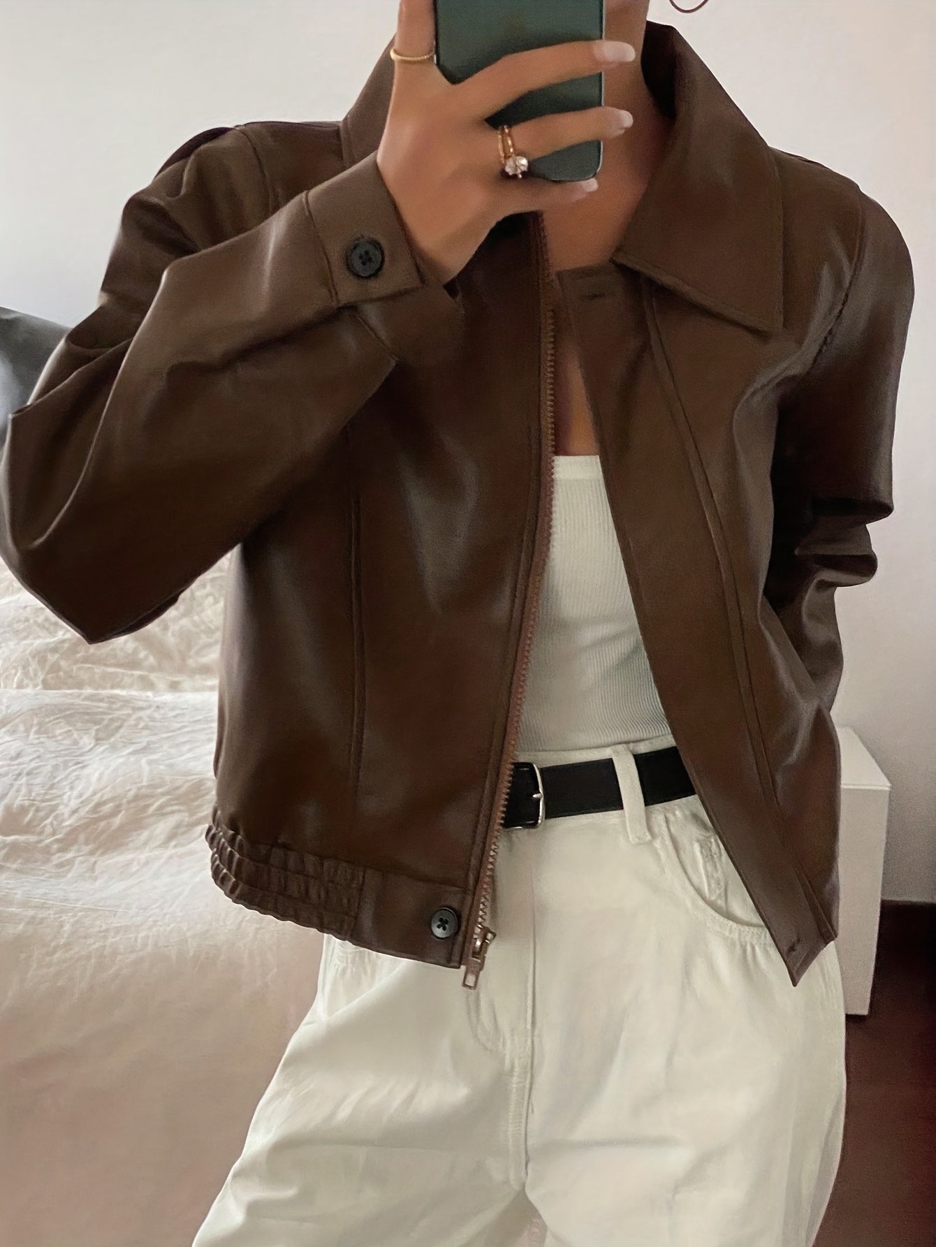 Brown Leather Jacket