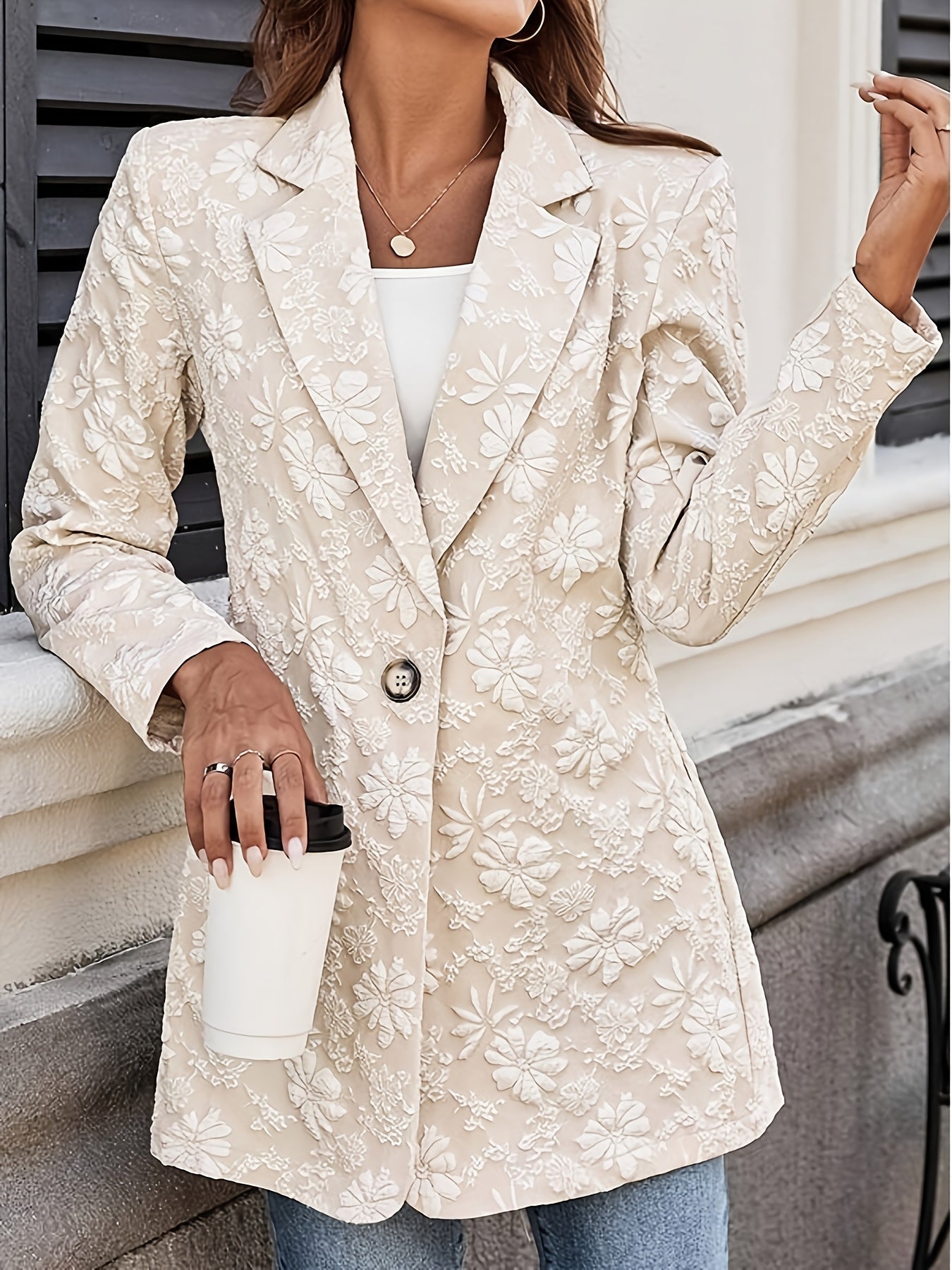 Floral Classic Blazer