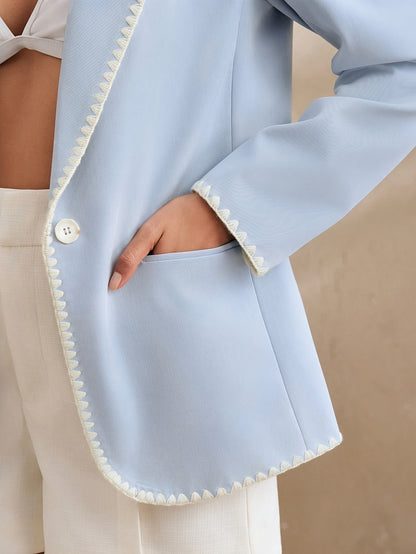 Light-Blue Classic Blazer
