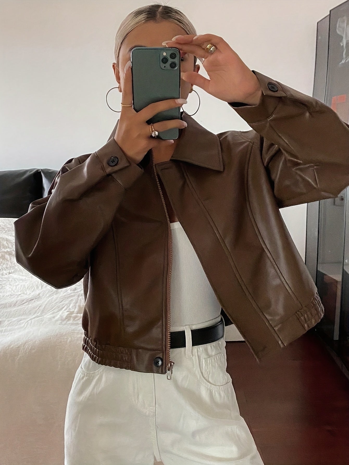 Brown Leather Jacket