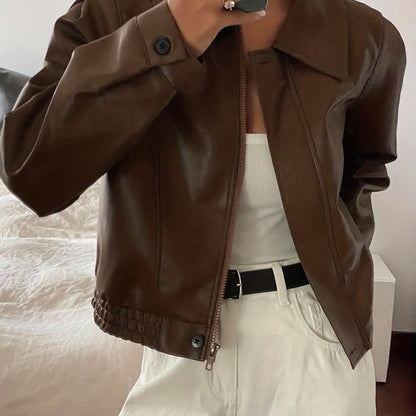 Brown Leather Jacket