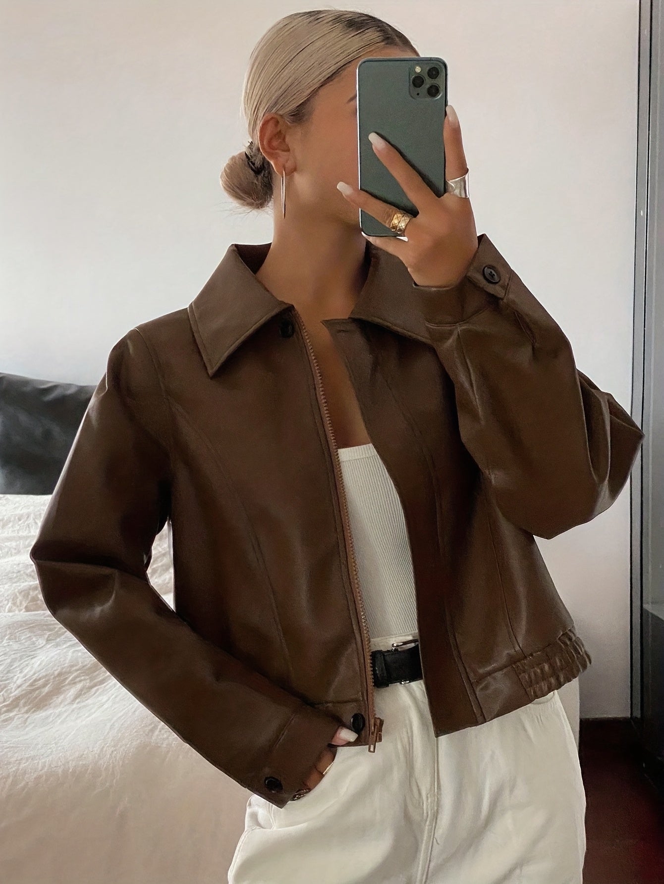 Brown Leather Jacket